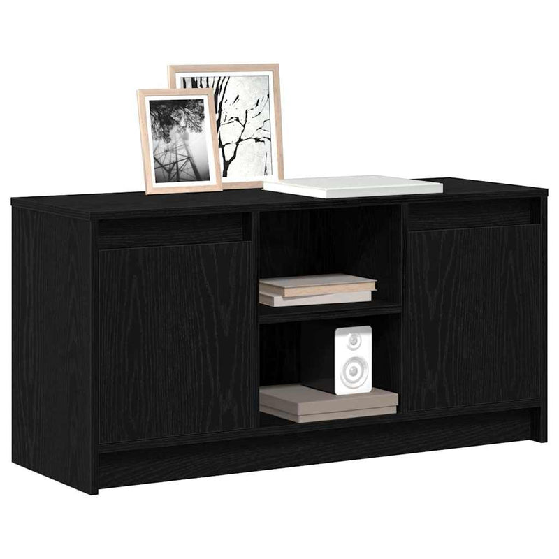Unități TV 100 x 34 x 50 cm Negru Lemn prelucrat