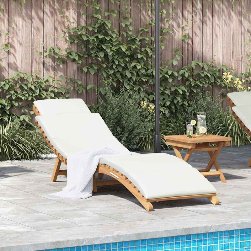 Șezlong de grădină Maro 198 x 55 x 58,5 cm Lemn solid de tec