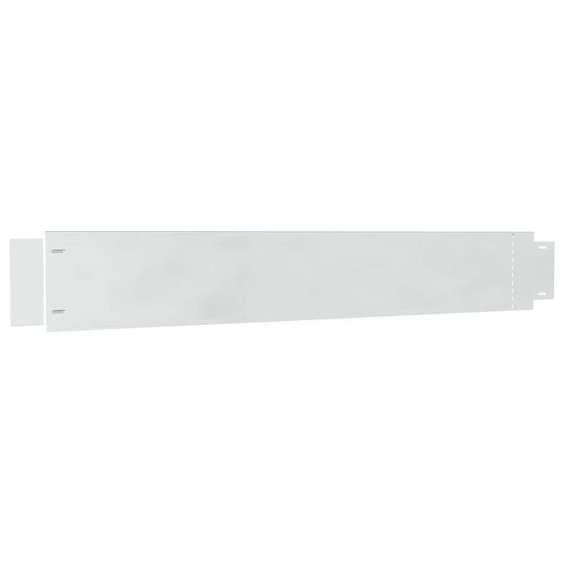Gard pentru gazon 100 x 14 x 0.07 cm Oțel galvanizat