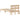 Cadru de pat cu headboard Maro 75 x 190 cm Lemn masiv de pin
