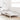 Cadru de pat Alb 100 x 200 cm Lemn masiv de pin