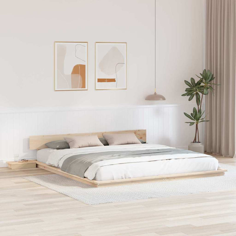 Cadru de pat Maro 200 x 200 cm lemn