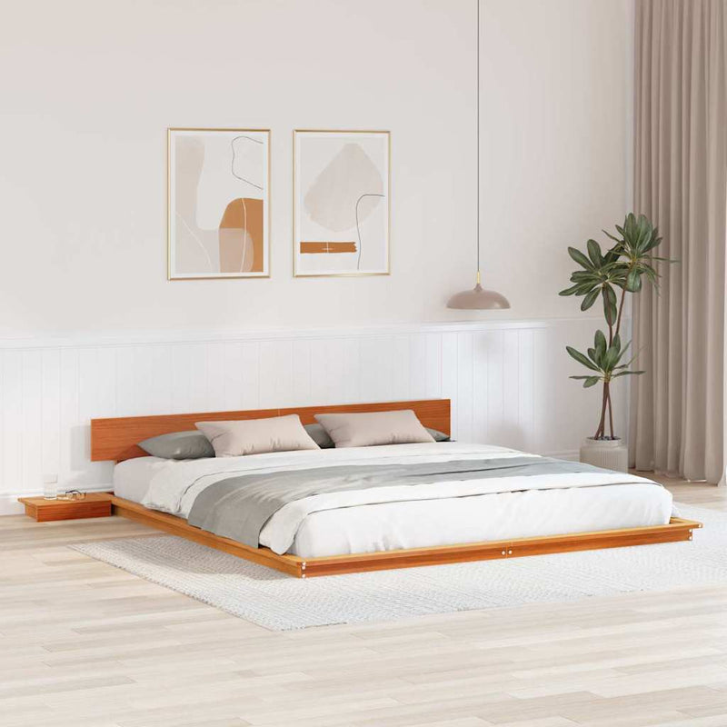 Cadru de pat Maro 200 x 200 cm lemn