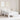 Cadru de pat cu headboard Alb 135 x 190 cm Lemn de pin masiv