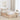 Cadru de pat cu sertar natural 100 x 200 cm Lemn de pin masiv