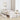 Cadru de pat cu headboard Alb 100 x 200 cm Lemn de pin masiv