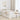 Cadru de pat cu headboard Alb 90 x 190 cm Lemn de pin masiv