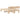 Cadru de pat natural 140 x 200 cm Lemn de pin masiv