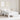 Cadru de pat cu headboard Alb 135 x 190 cm Lemn de pin masiv