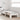 Cadru de pat cu headboard Alb 100 x 200 cm Lemn de pin masiv