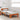 Cadru de pat Maroniu cerat 100 x 200 cm Lemn de pin masiv