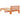 Cadru de pat Maroniu cerat 100 x 200 cm Lemn de pin masiv