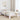 Cadru de pat cu headboard Alb 75 x 190 cm Lemn de pin masiv