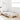 Cadru de pat natural 90 x 190 cm Lemn de pin masiv