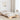 Cadru de pat natural 75 x 190 cm Lemn de pin masiv