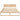 Cadru de pat natural 150 x 200 cm Lemn de pin masiv