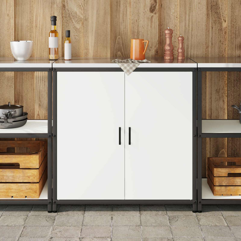 Dulap de depozitare pentru bucătărie HATTEM Alb 90 x 50 x 92 cm