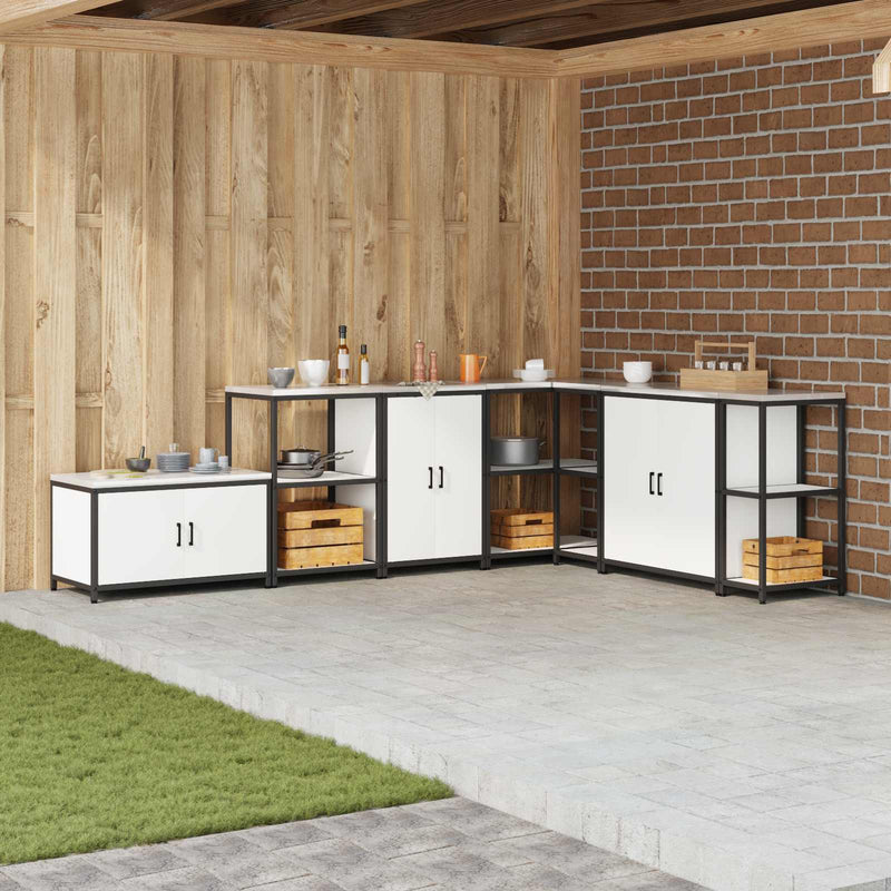 Dulap de depozitare pentru bucătărie HATTEM Alb 60 x 50 x 92 cm