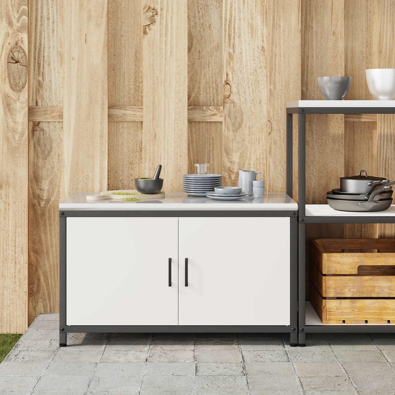 Dulap de depozitare pentru bucătărie HATTEM Alb 90 x 50 x 53 cm