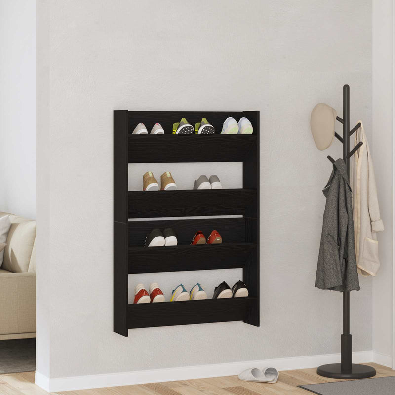 Dulap pentru pantofi 2 buc. 83 x 18 x 60 cm Lemn prelucrat