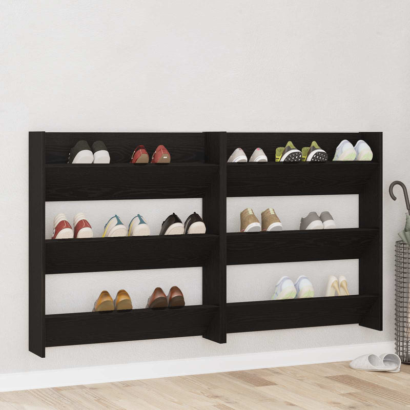 Dulap pentru pantofi 2 buc. 86 x 18 x 90 cm Lemn prelucrat