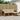 Set de canapele de exterior 4 buc. Natural și Bej