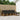 Set de canapele de exterior 5 buc. Natural și Negru