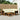Set de canapele de exterior 5 buc. Natural și Crem