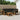 Set de canapele de exterior 5 buc. Natural și Negru