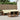 Set de canapele de exterior 7 buc. Natural și Crem