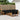 Set de canapele de exterior 9 buc. Natural și Negru