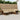 Set de canapele de exterior 6 buc. Natural și Bej