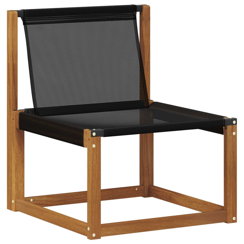 Set de canapele de exterior 6 buc. Natural și Bej