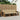 Set de canapele de exterior 3 buc. Natural și Bej