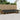 Set de canapele de exterior 6 buc. Natural și Negru