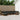 Set de canapele de exterior 7 buc. Natural și Negru