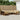 Set de canapele de exterior 6 buc. Natural și Bej