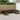 Set de canapele de exterior 9 buc. Natural și Negru