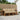 Set de canapele de exterior 3 buc. natural