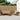 Set de canapele de exterior 6 buc. natural