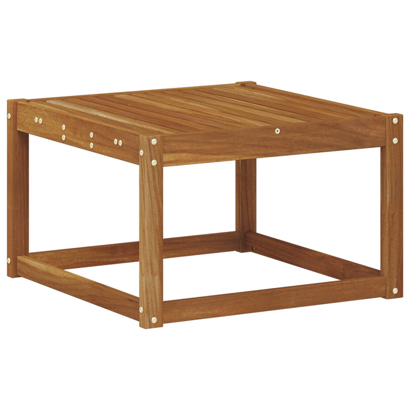 Set de canapele de exterior 6 buc. Natural și Crem Poliester