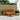 Set de canapele de exterior 5 buc. natural Lemn Solid de Acacia