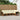 Set de canapele de exterior 5 buc. Natural și Crem Poliester