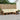 Set de canapele de exterior 7 buc. Natural și Crem Poliester