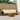 Set de canapele de exterior 5 buc. Natural și Crem