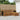 Set de canapele de exterior 4 buc. natural