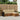 Set de canapele de exterior 4 buc. Natural și Bej