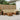 Set de canapele de exterior 5 buc. natural