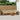 Set de canapele de exterior 6 buc. natural