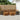 Set de canapele de exterior 7 buc. natural Poliester
